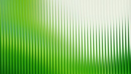 Obraz premium Abstract vertical green lines with a white background