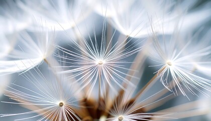 Close-up of dandelion seeds