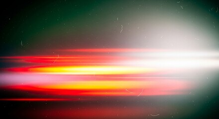 Abstract dark background with horizontal light streaks for modern design