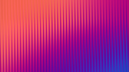 Wavy vertical lines with a gradient from orange to blue