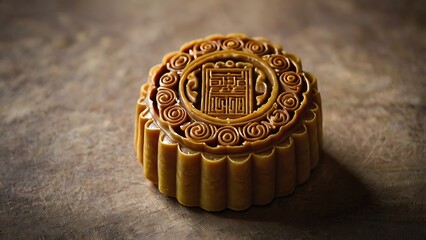 Delicious traditional Mid autumn dessert arrangement moon cake