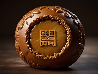 Delicious traditional Mid autumn dessert arrangement moon cake