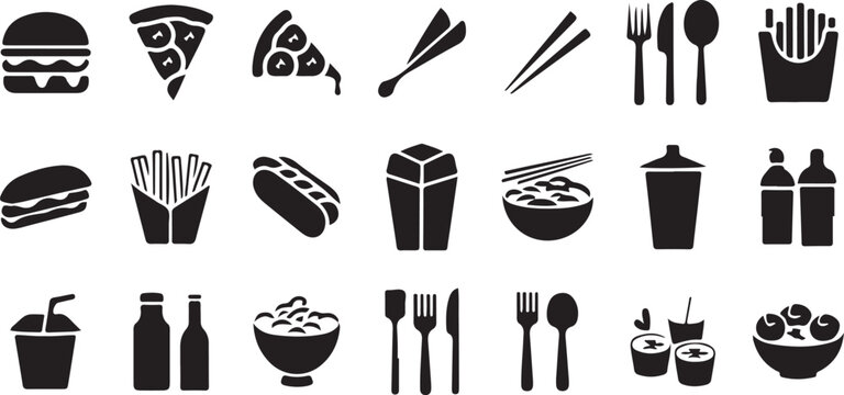 sushi silhouette vector, asian food clipart, japanese cuisine art, chopsticks food design, black sushi svg, delicious meal artwork, oriental cuisine graphic, traditional food shape, restaurant dining  - Powered by Adobe