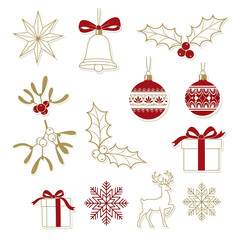 Merry Christmas Vector Pack