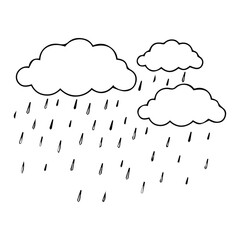 Rainy Cloud Sketch