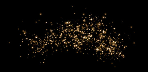 luxurious golden sparkle cloud with shimmering confetti and glowing stardust&mdash;perfect for PNG Christmas designs, elegant holiday patterns, or festive light effects.	
