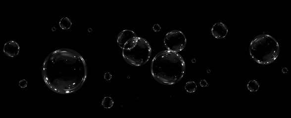 Bubble, circle, object, water, many-coloured in a floating glossy style. Transparent PNG perfect for Overlay in abstract air, liquid, or decorative visuals. Includes high-quality realistic PNG design.