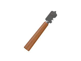 glass cutter icon 3d illustration render