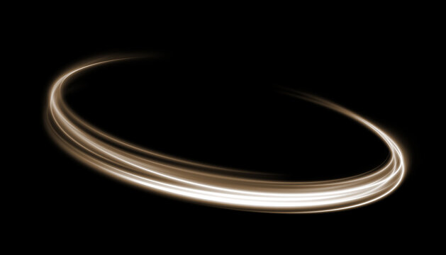 Luminous lines of speed. Light glowing effect . Abstract motion lines. isolated Light trail wave, fire path trace line, car lights, optic fiber and incandescence curve twirl.