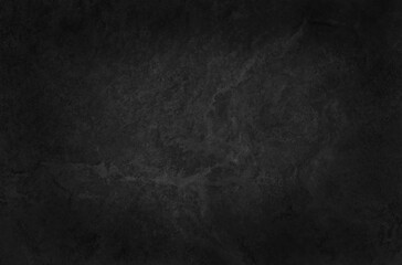 Dark gray black slate stone wall texture background in natural pattern for decorative interior and exterior.