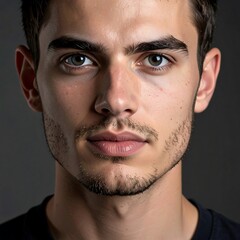 Obraz premium Close-up portrait of a young man (5)