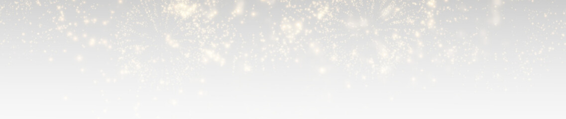 Illustration, celebration, transparent, watercolor, background with gold sparkle. Transparent PNG perfect for Overlay in festive holiday invitations, confetti effects, and New Year party designs. Incl