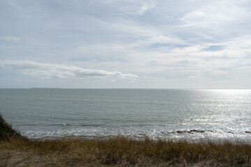 Obraz premium Horizon ensoleillé sur la mer au Port des Minimes, La Rochelle