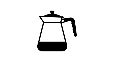 Obraz premium Coffee maker illustration isolated on white