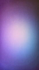 Dark purple violet indigo blue turquoise teal green beige abstract background. Color gradient blur. White circle center. Rough grain grainy noise. Light flash glow flare. Festive Christmas. Design.