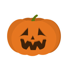 Halloween Emoticon Pumpkin