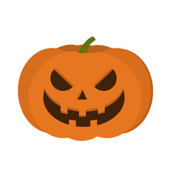 Halloween Emoticon Pumpkin