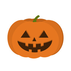 Halloween Emoticon Pumpkin
