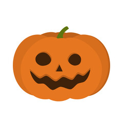 Halloween Emoticon Pumpkin