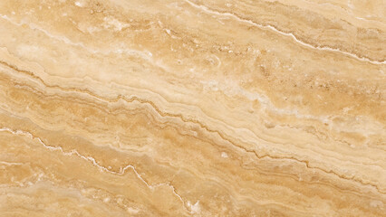 Natural Light Brown Travertine Stone Texture Background