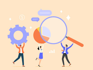 Data analysis or marketing research, statistical data analysis