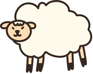 Obraz premium sheep
