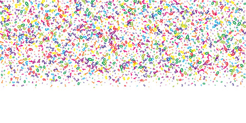 Concept of school background. Colorful childish