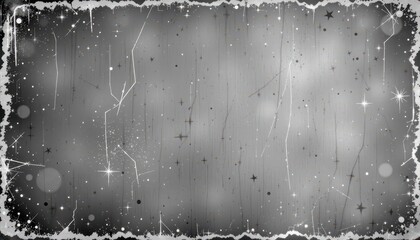 Weathered Grungy Background with Sparkles and Bokeh Effects