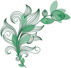 floral design element