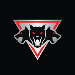 cerberus abstract logo modern style