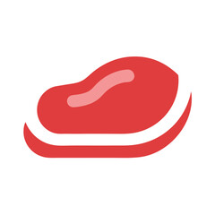 vector illustration of a meat