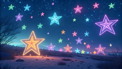 christmas star background