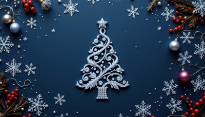 Festive Christmas Tree