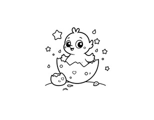 funny cartoon bird