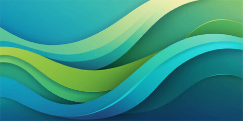Colorful abstract wave design vector illustration with a flowing light and rainbow energy pattern