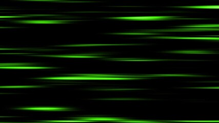 Abstract green light streaks on a dark background - Powered by Adobe