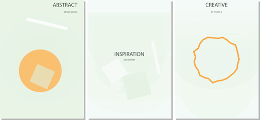 Dynamic Colorful Abstract Vector Poster and Flyer Background Layout Design for Creative Marketing Campaign Materials