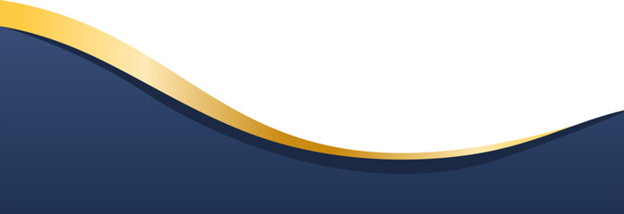 Luxury Wave Footer Decoration