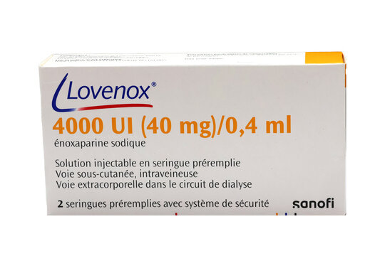 boite de m&eacute;dicaments injectable Lovenox 40 mg