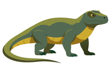 Obraz premium lizard isolated on white background