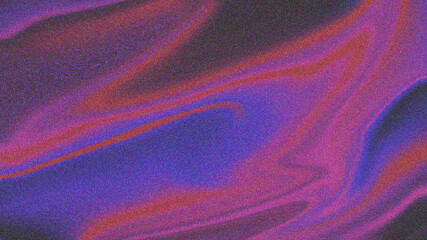 Abstract swirling colors of purple and pink grainy background