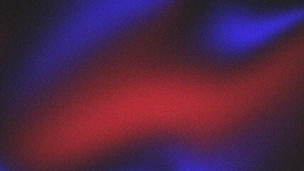 Abstract red and blue textured grainy background