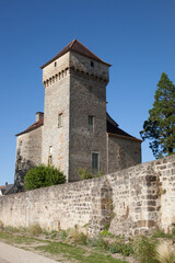 Un des châteaux du Village de Curemonte en Corrèze