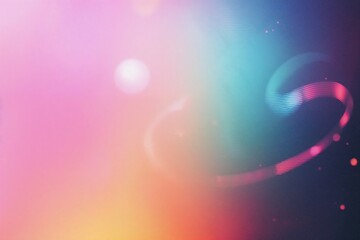 Colorful abstract gradient background with soft bokeh lights and smooth swirl shapes in pink, blue, orange, and purple tones. Vibrant dreamy backdrop for design, art, or digital wallpaper.