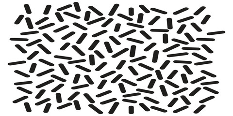 dotted Abstract black stipple spray circle, dotted monochrome texture. Dissolving points, noise, gradient made of grains as abstract texture or element for graphic design modern