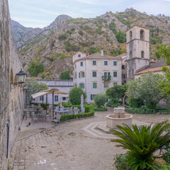 Old Town of Kotor at sunrise - Montenegro