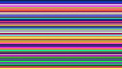 Colorful Horizontal Lines Abstract Background with Many Different Shades and Tones