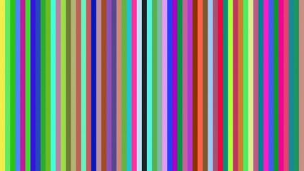 Vibrant multicolored stripes background pattern featuring a retro and modern style