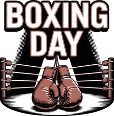 Boxing Day T-shirt design