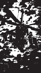 Apache Gunship Over Desert Skies